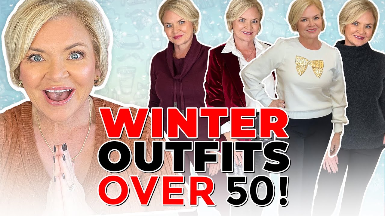 Winter Outfit Ideas: 6 Looks for Women Over 50!