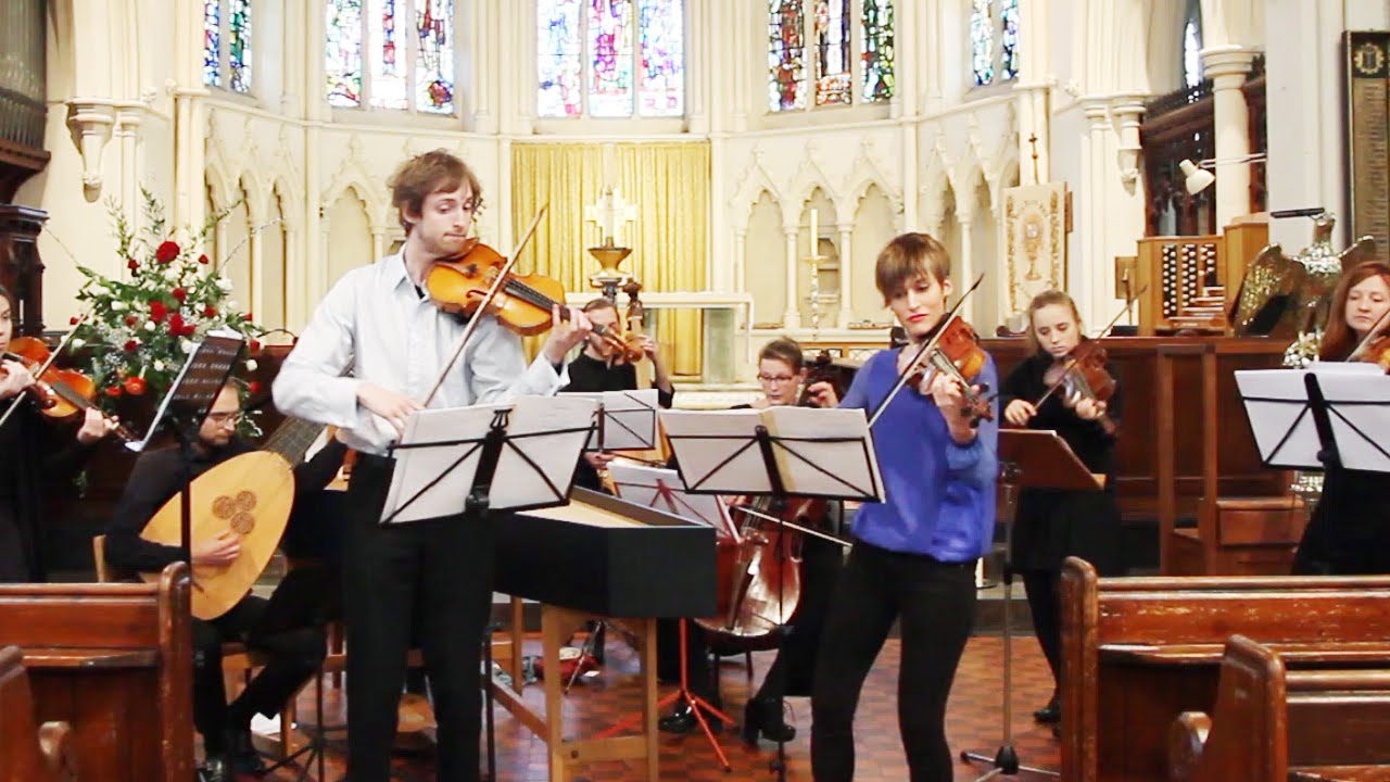 Telemann Concerto for 2 Violins in E Minor TWV 52:e4 with Bellot Ensemble