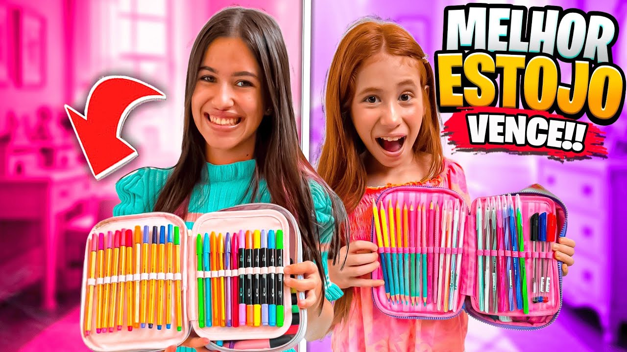 QUEM MONTAR O MELHOR ESTOJO VENCE ! * PARA QUEM É SUA TORCIDA ? ( Susu e família )