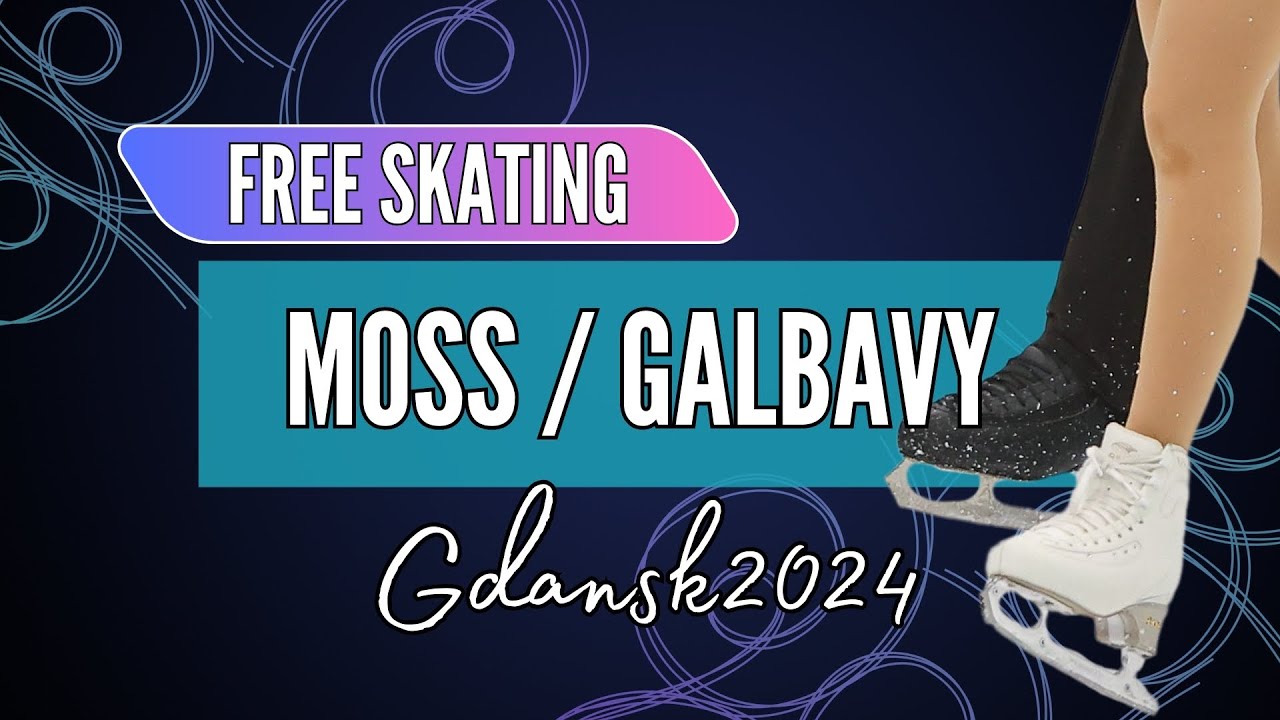 Reagan MOSS / Jakub GALBAVY  (USA) | Junior Pairs Free Skating | Gdansk 2024