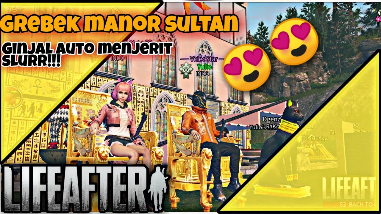 GREBEK MANOR SULTAN UWU ,GINJAL AUTO MENJERIT !!! | Lifeafter Indonesia