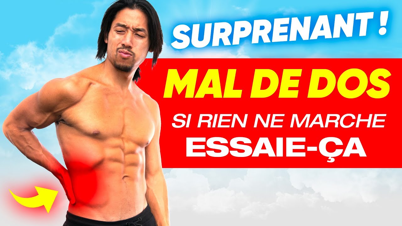 SOIGNER LE MAL DE DOS ET LA SCIATIQUE SANS FAIRE D’EXERCICE !