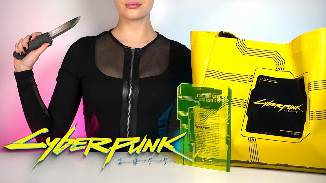 Unboxing a CRAZY Cyberpunk 2077 Loot Package from CD Projekt Red