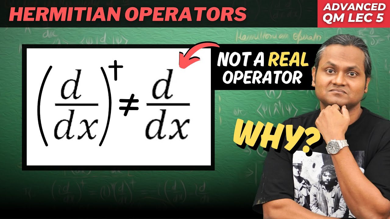 What is Hermitian Operator? - Conjugate & Properties of Hermitian Operators