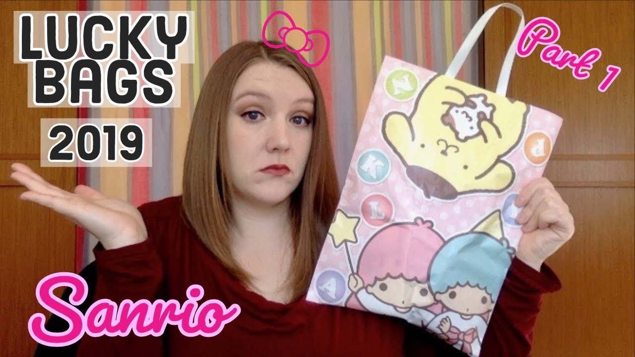 JAPANESE LUCKY BAG Sanrio - FUKUBUKURO 2019 (Part 1)
