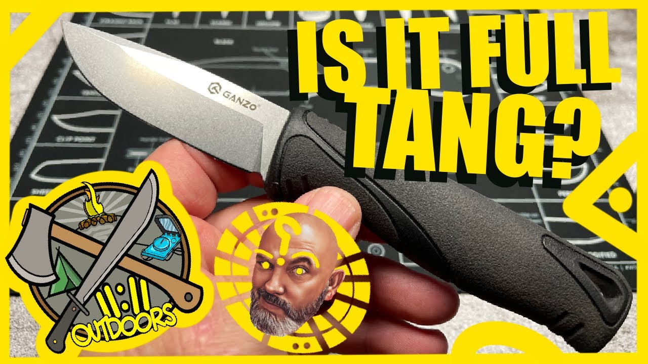 Is the Ganzo G807-BK full tang? Let’s find out.