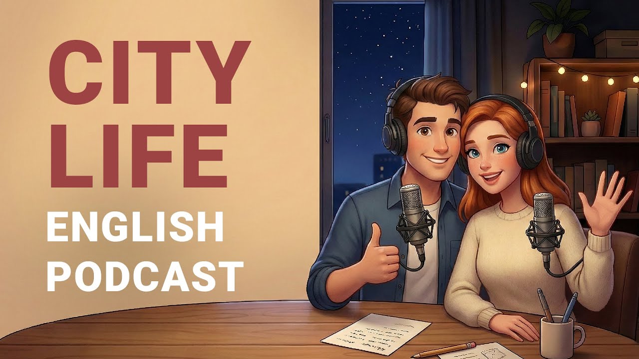 English podcast for learning | City Life | English Listening Practice