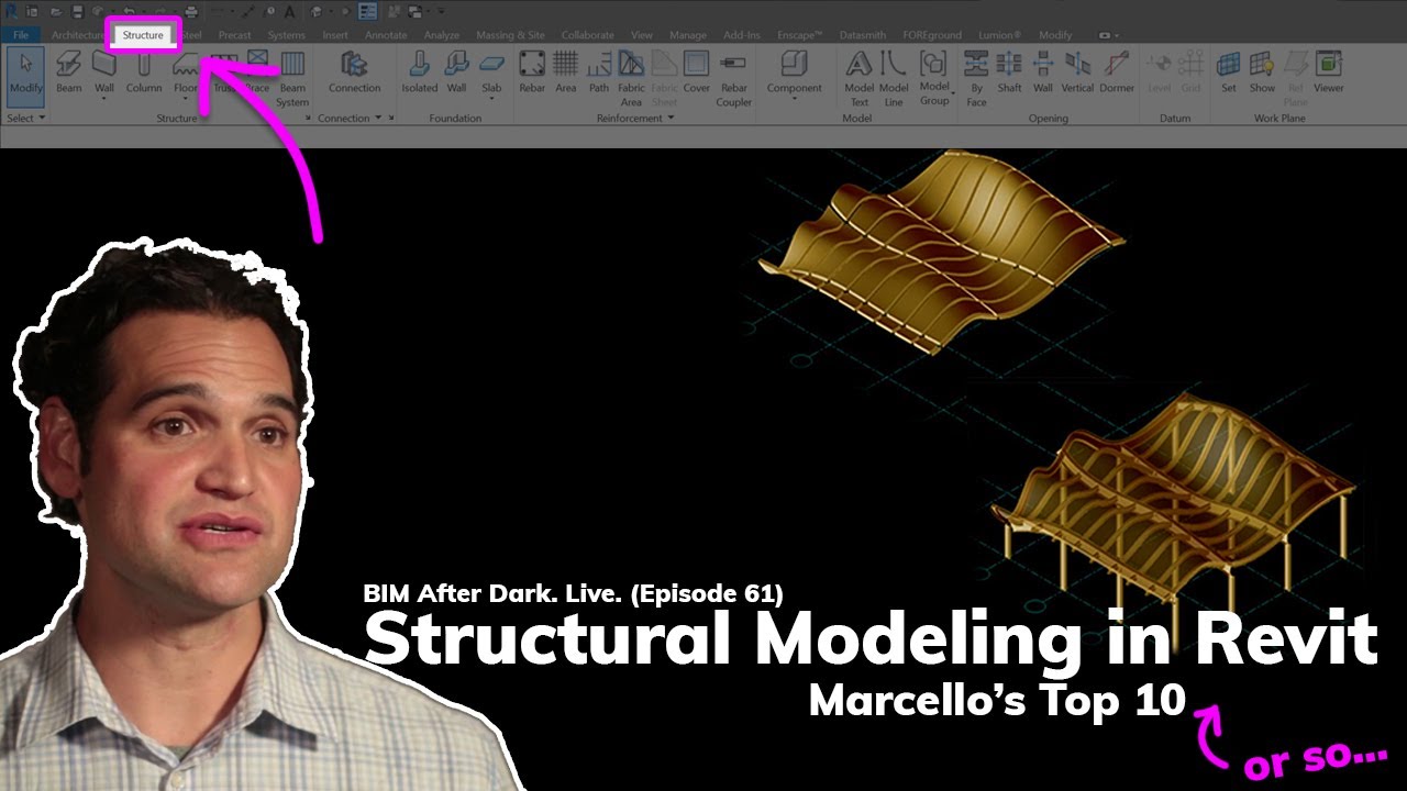 Structural Modeling in Revit (Marcello's Framing Principles)