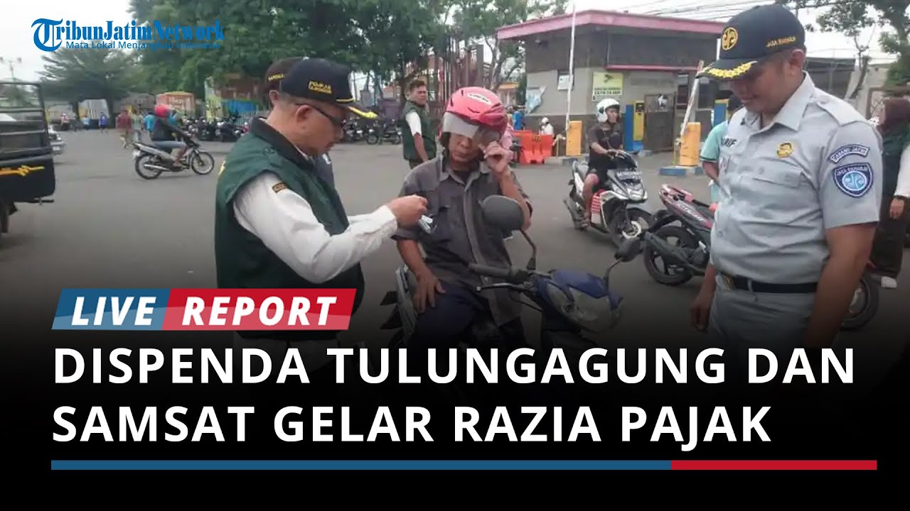 53.400 Kendaraan Belum Bayar Pajak, Dispenda Tulungagung dan Samsat Gelar Razia Pajak Kendaraan