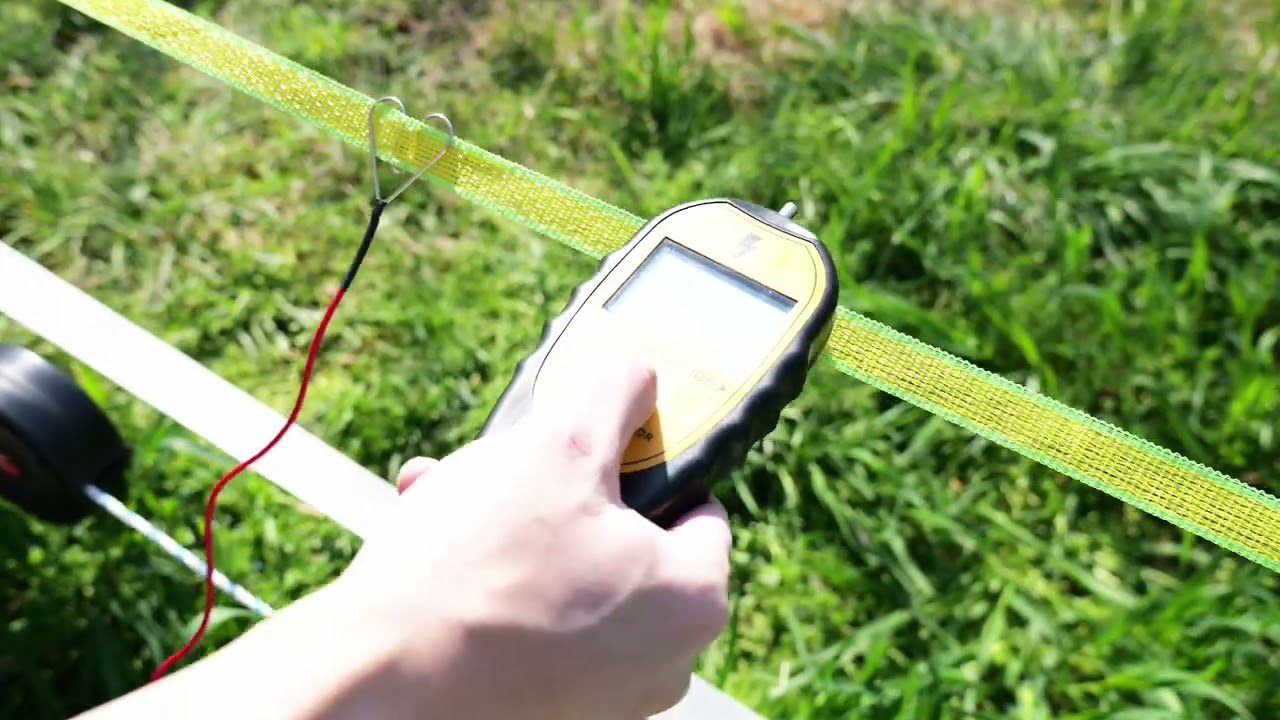 Electric Fence Gate Handle Voltage Test – Does It Really Work? #fyp #tiktok #foryourpage #foryou