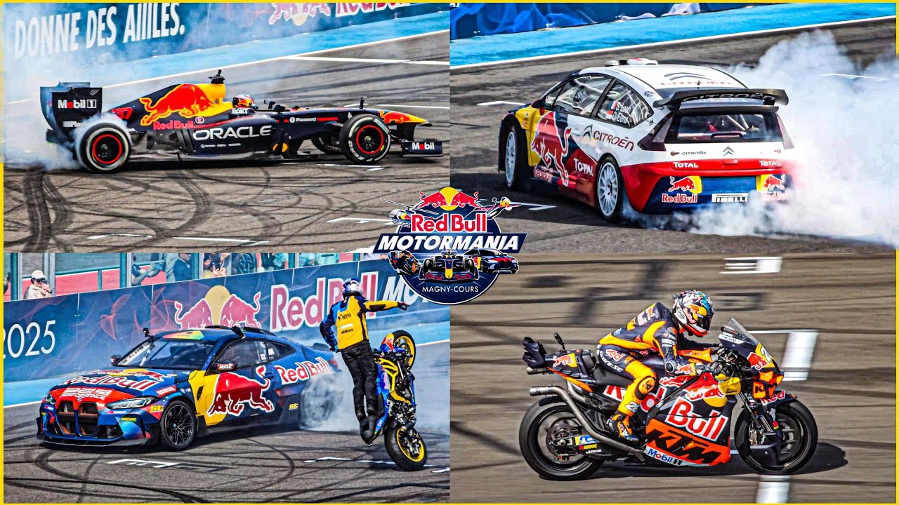 RedBull Motormania 2025 ( F1, Pikes Peak, WRC ... )