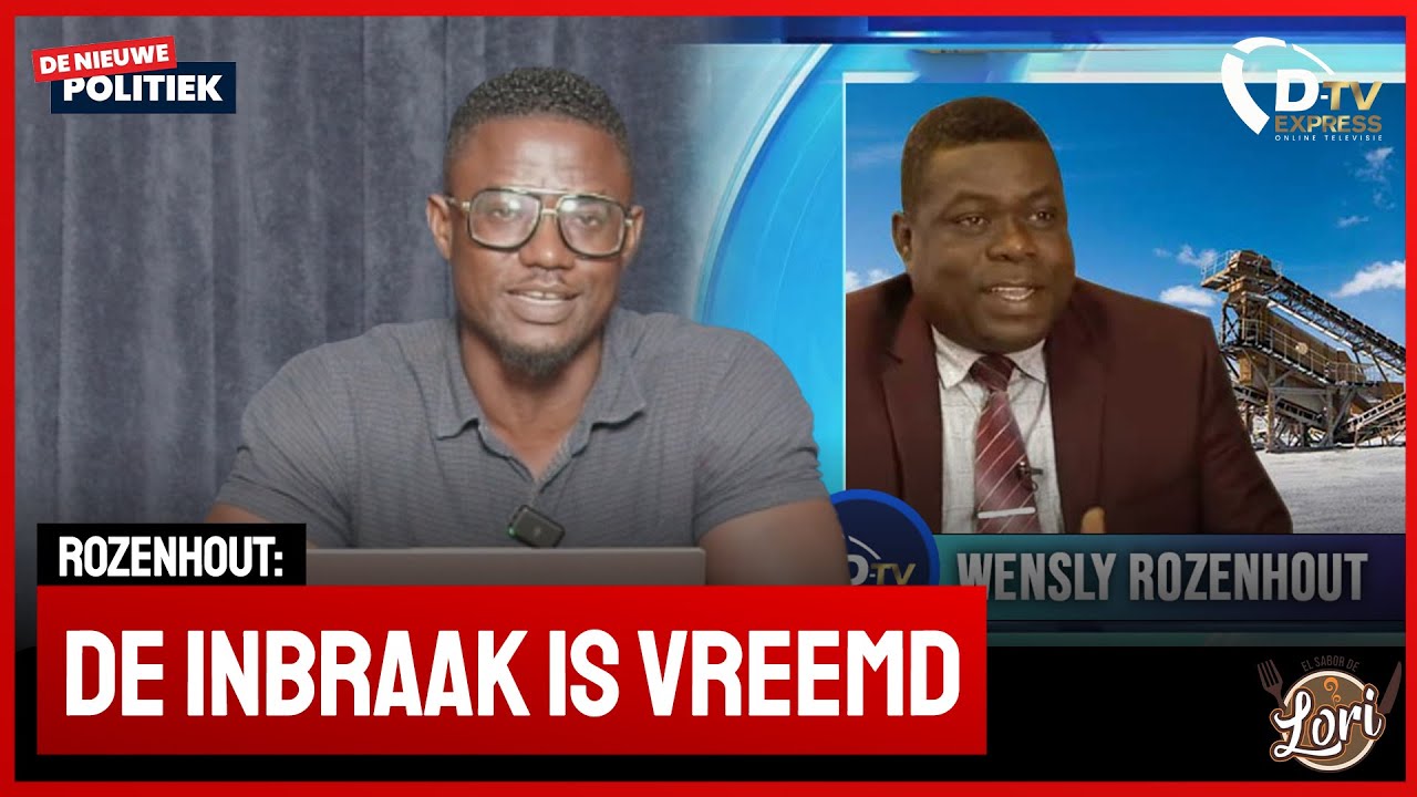 🚀 De Nieuwe Politiek LIVE • vreemde inbraak bij Grassalco (Suriname)