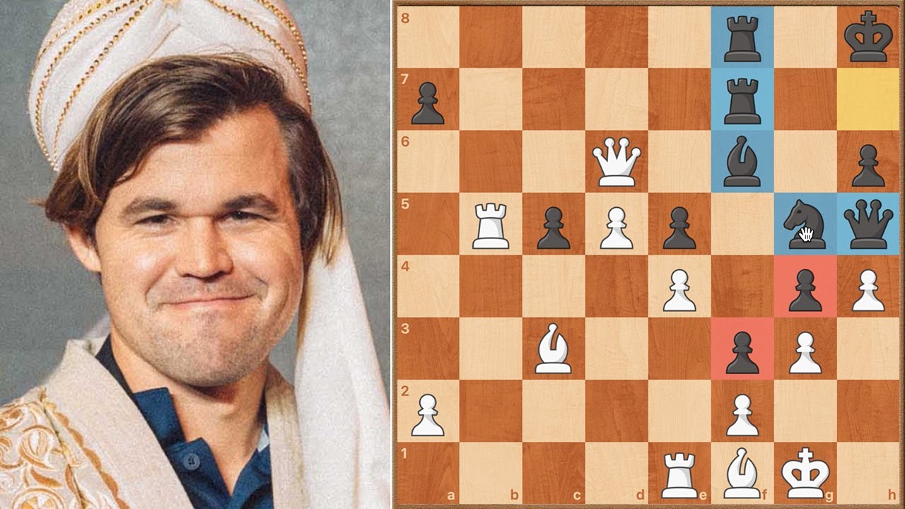 🛑 Magnus Carlsen NEUTRALIZA la Defensa India de Rey de PETROSIAN en Ajedrez
