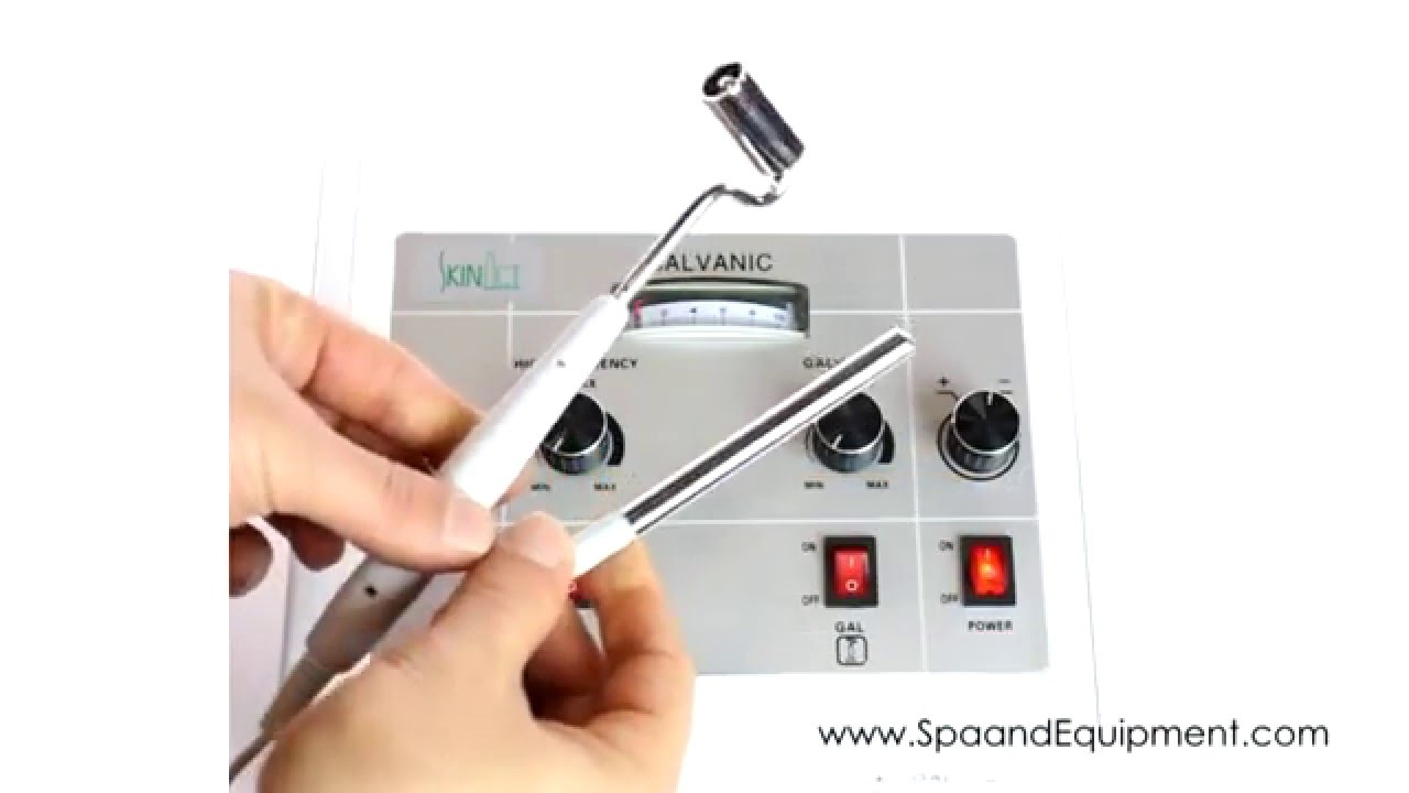 2 in 1 High Frequency + Galvanic Facial Machine