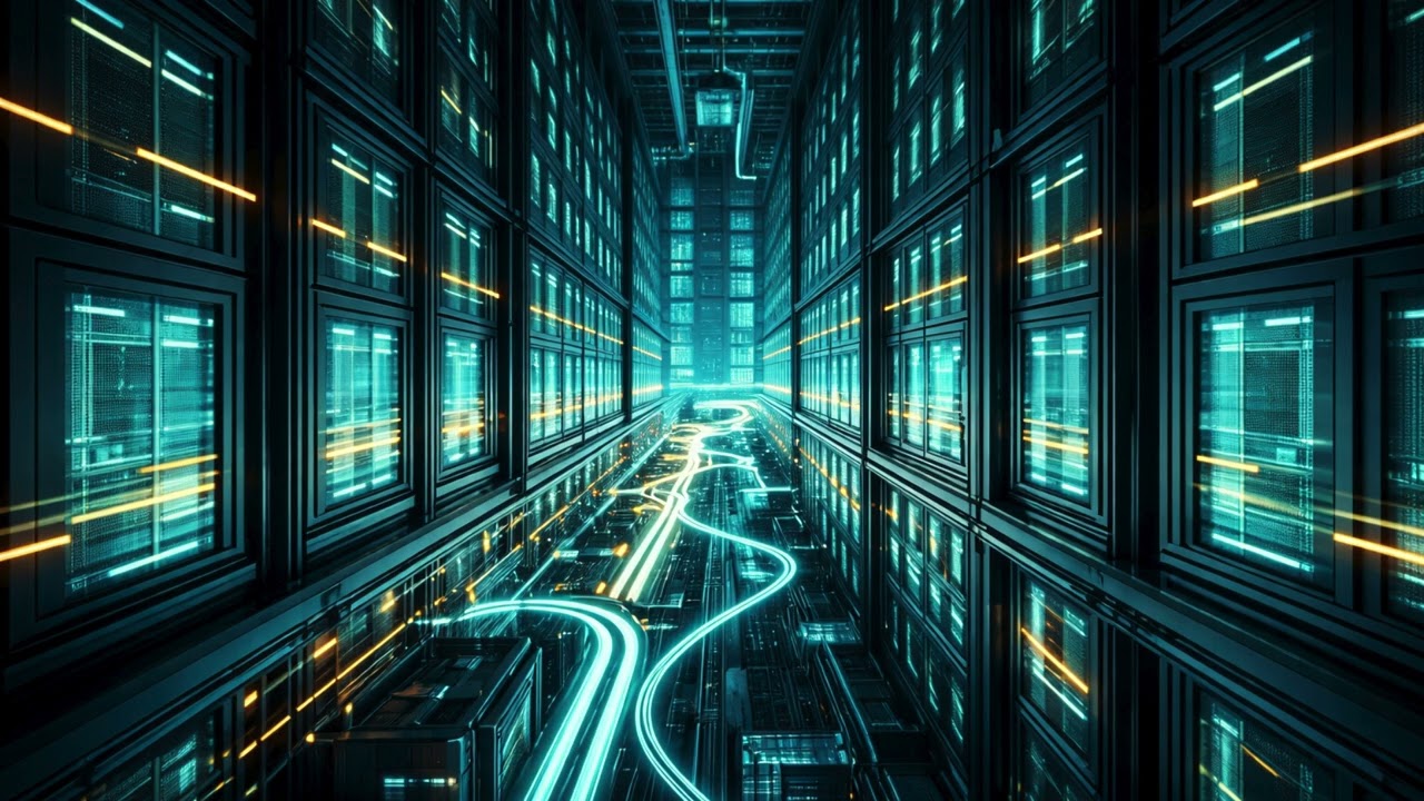 Rhythmic Techno for Focus — Data Flow, Locked In