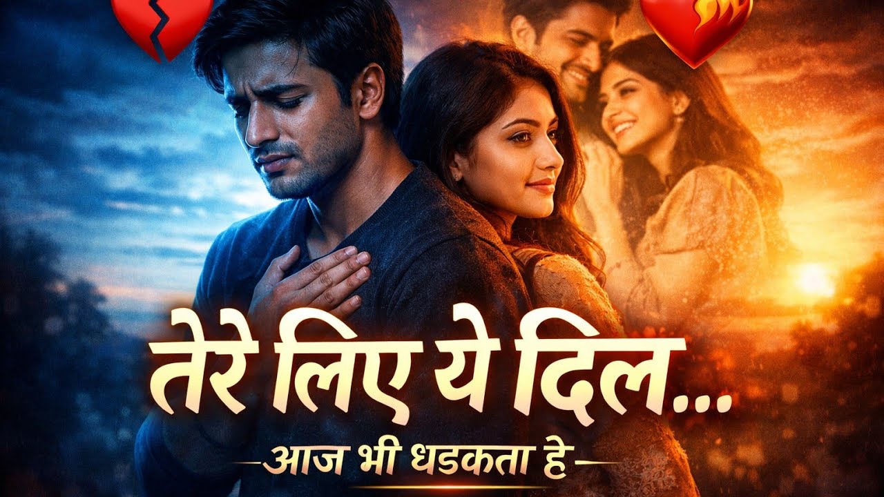 तेरे लिए ये दिल धड़कता है 💔 | Dil Ko Rula Dene Wala Hindi Love Song | Emotional Song