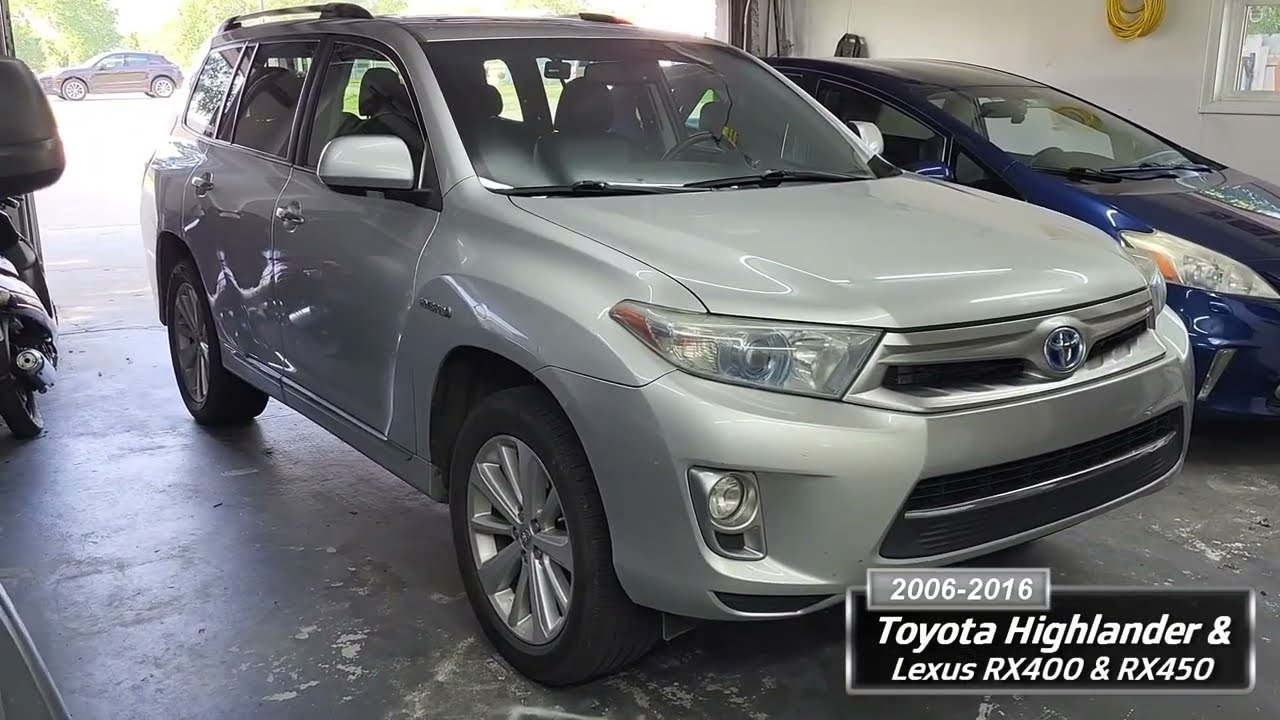 2006-2016 Highlander Hybrid HV Battery - Reconditioning & Replacement