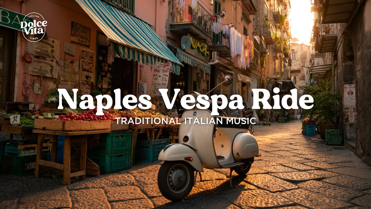 Naples by Vespa | Mandolin, Sea Views & Vintage Italian Vibes