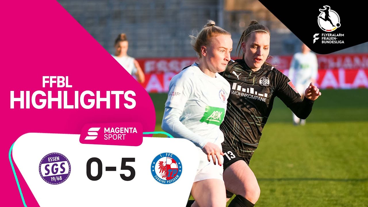 SGS Essen - 1. FFC Turbine Potsdam | Highlights FLYERALARM Frauen-Bundesliga 21/22
