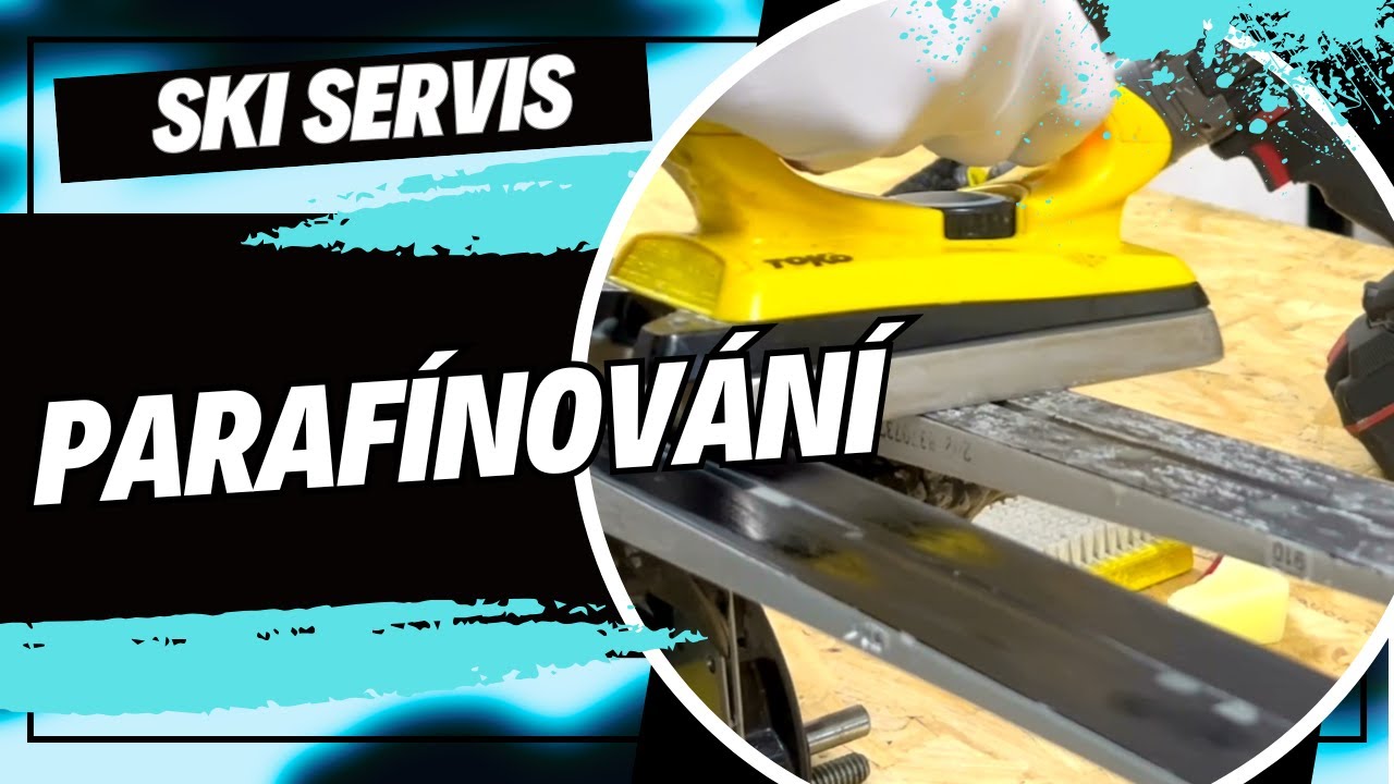 Jak parafínovat / navoskovat suché a pomalé běžecké lyže - ski servis