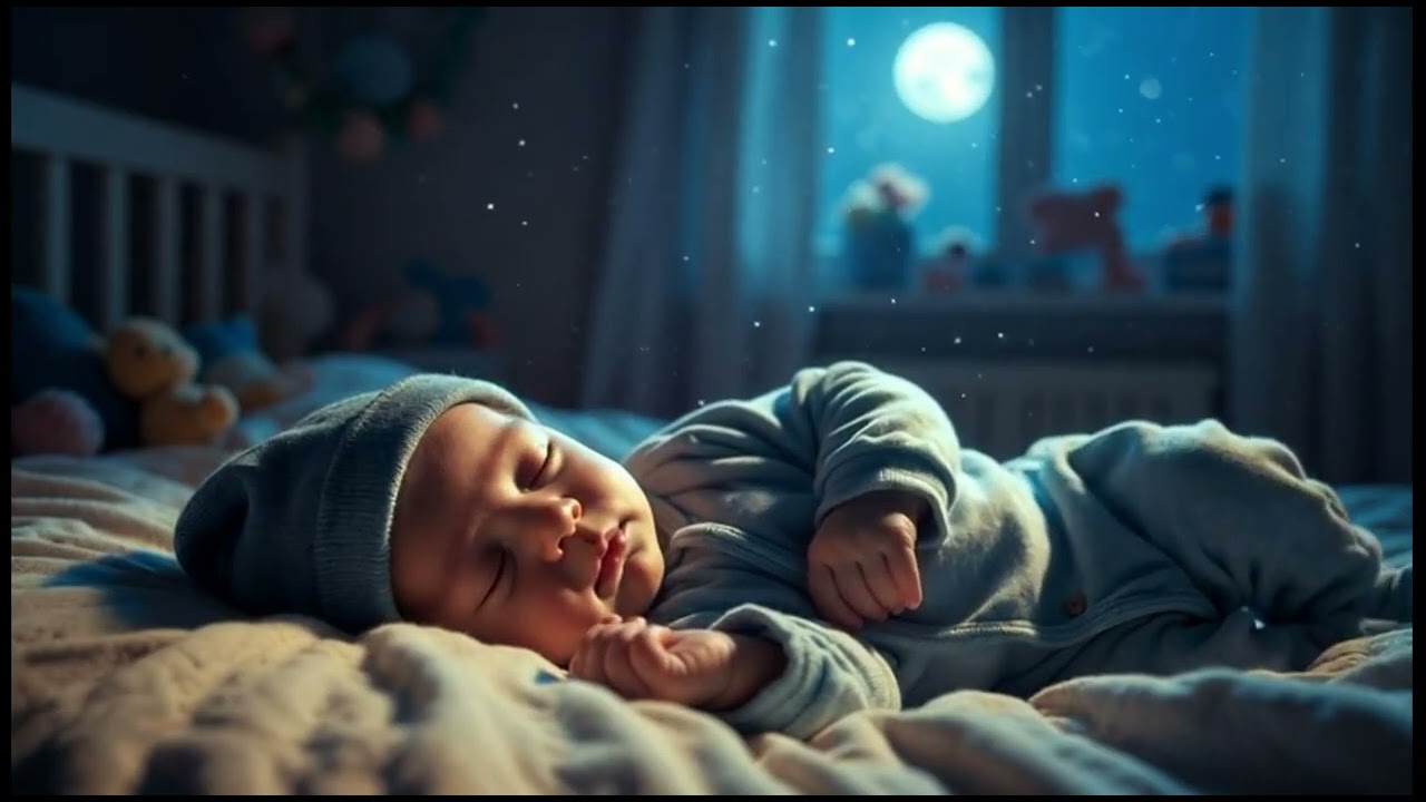 Natural Baby Sleep Aid: Gentle Lullaby Sounds to Calm Fussy Babies & Improve Night Rest Quality