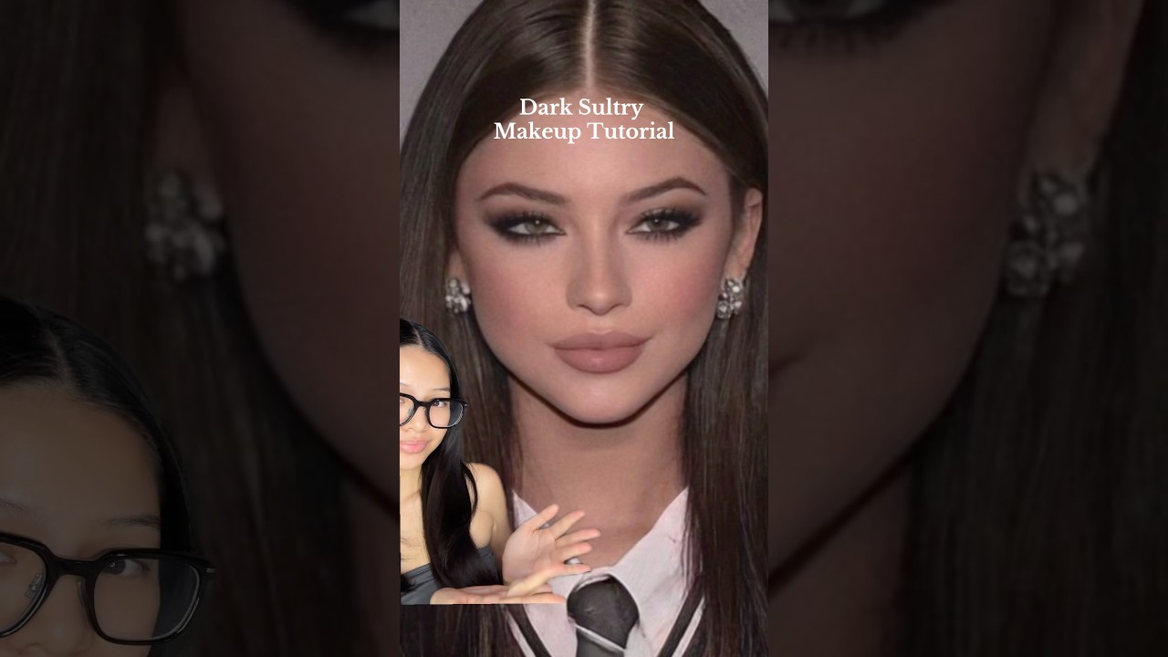 Tutorial na mroczny, zmysłowy makijaż (makijaż użyty w komentarzach)