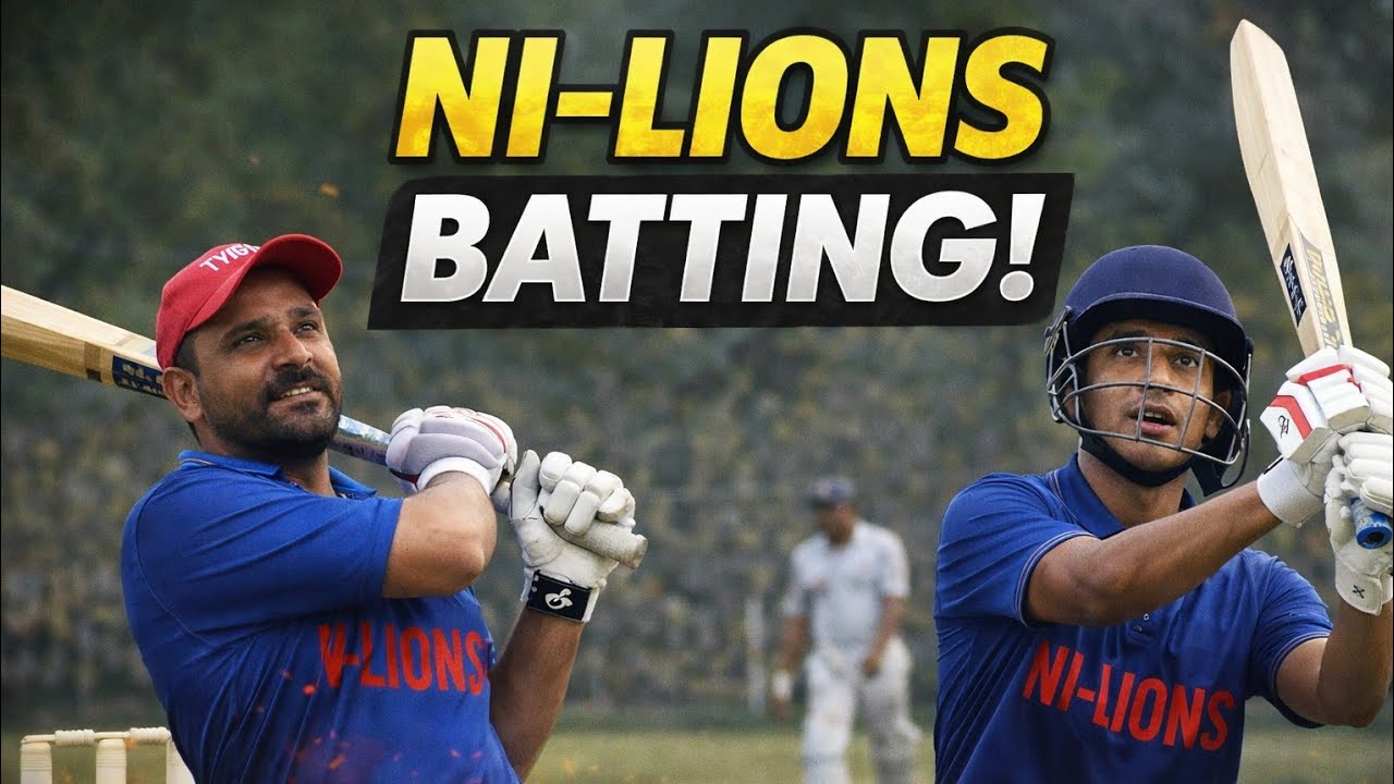 147 Chase in Style  | NiLions Blasters Batting Show #cricket #cricketlovers 