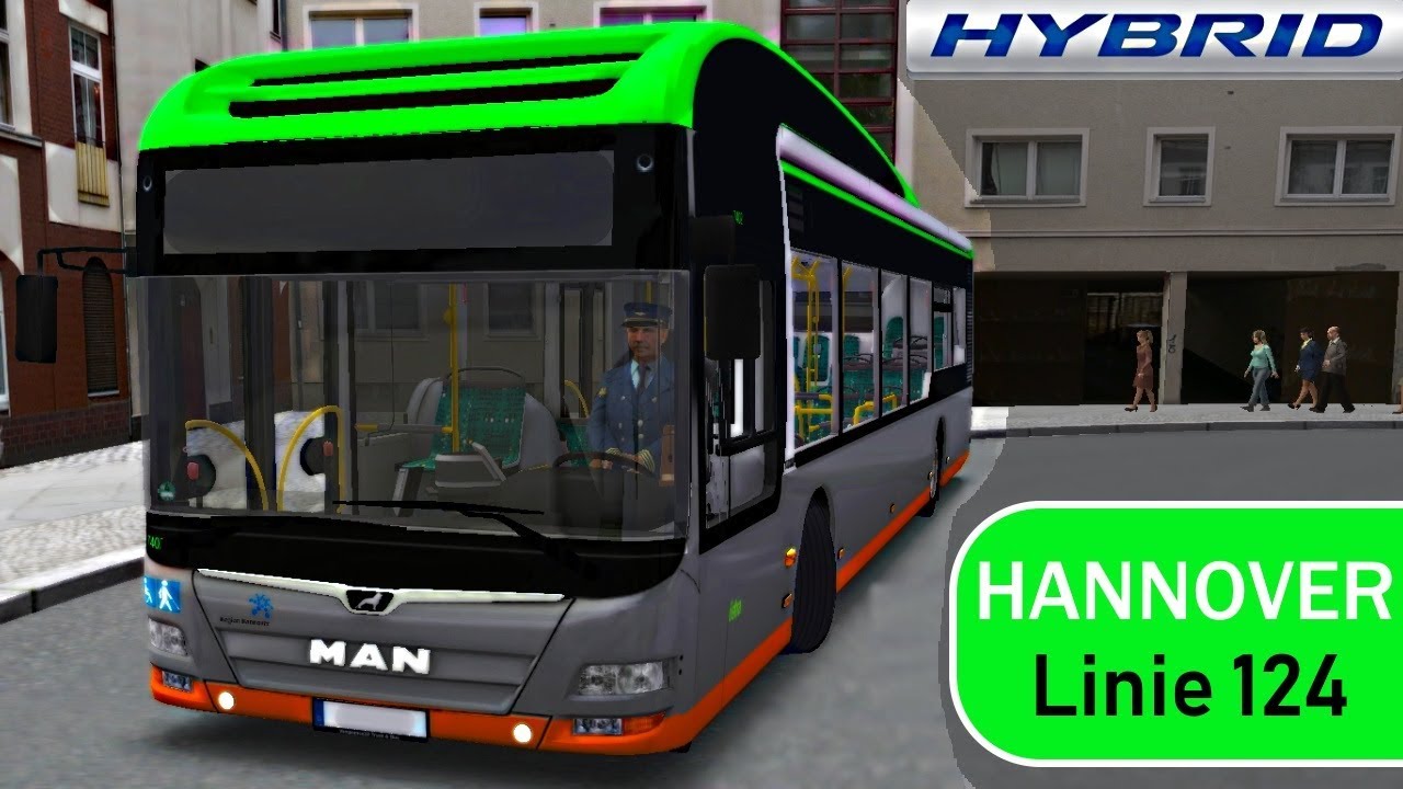 OMSI 2 [60 FPS] - HANNOVER Linie 124 im MAN Hybrid - Let's Play Omsi 2 [#652]