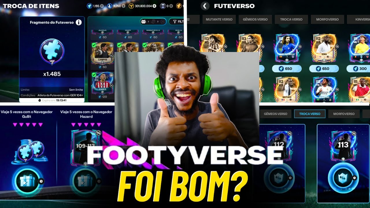 SURPREENDEU!? EVENTO FUTEVERSO EST&Aacute; ACABANDO! - FC MOBILE