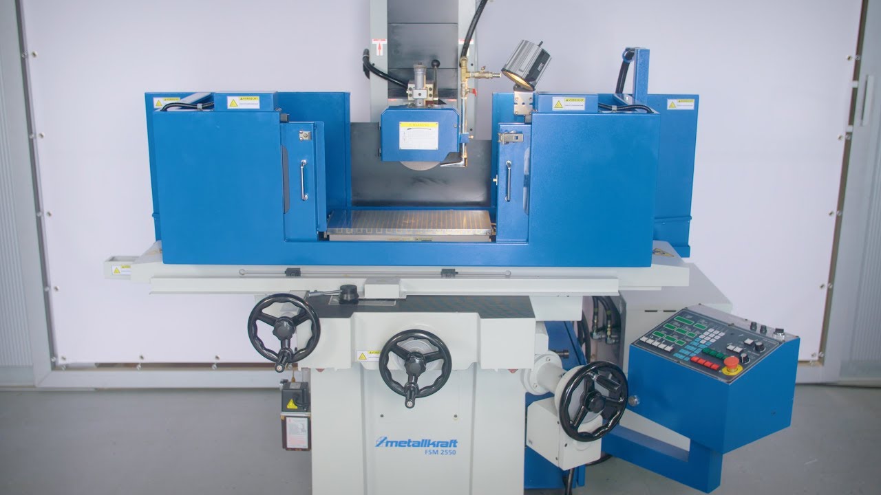 METALLKRAFT - FSM 2550 Präzisions-Flächenschleifmaschine