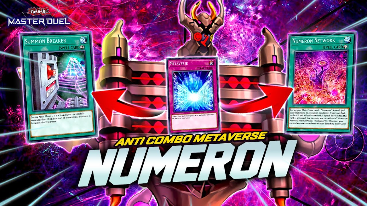 ANTI COMBO NUMERON WITH METAVERSE HIT DIAMOND! - DECK UPDATE! [Master Duel]