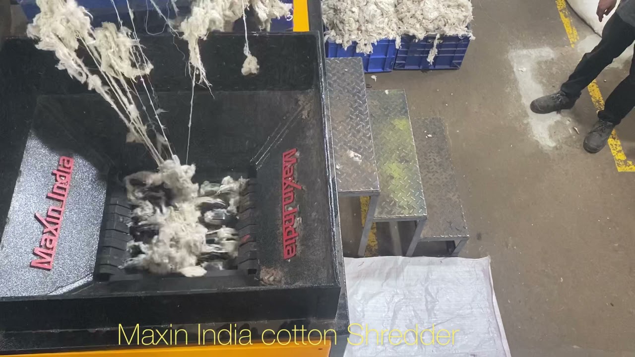 Cotton bunch Shredder, Cotton Crusher, Cotton Grinder, Cotton Shredding Machine, #CottonShredder,