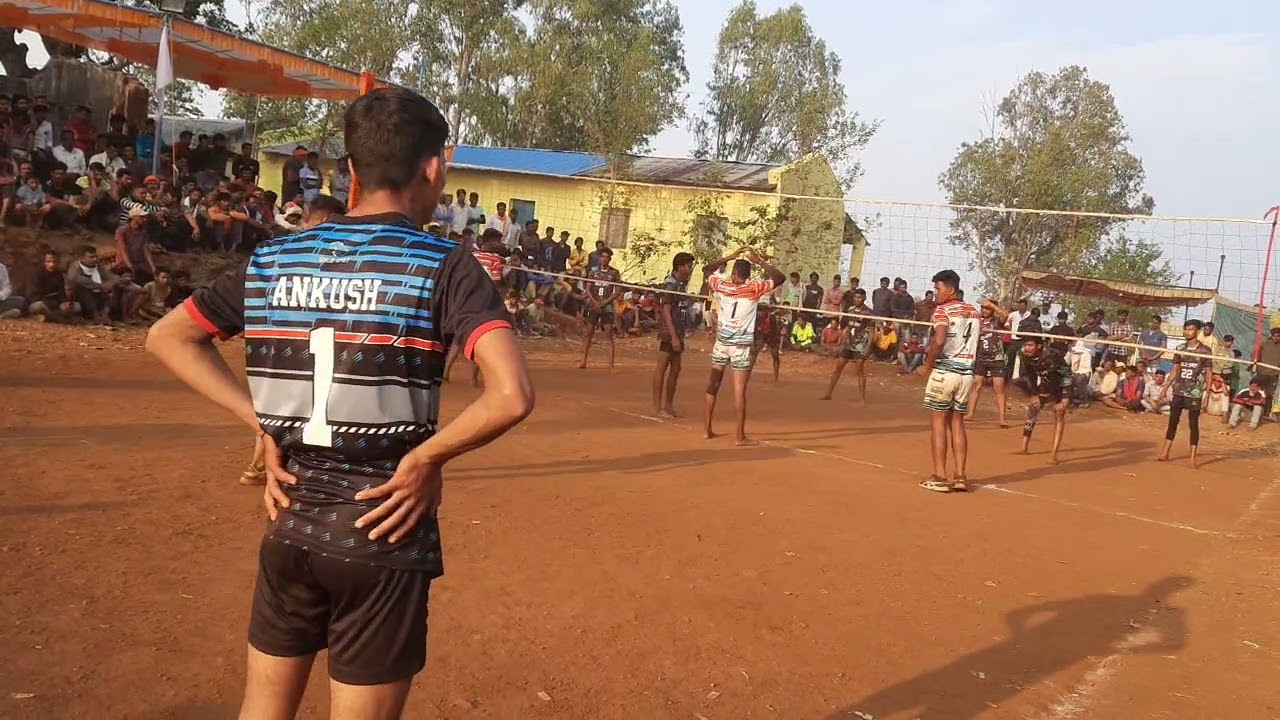M.K.D. VS BARUGAWAN Gangarkheda tournaments volleyball match maharastra