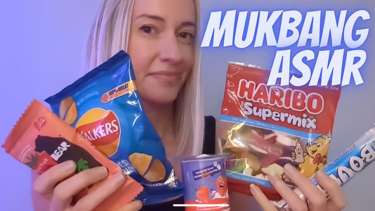 Мукбанг ASMR | Роллы и закуски из шкафа (бред, урчание в животе)