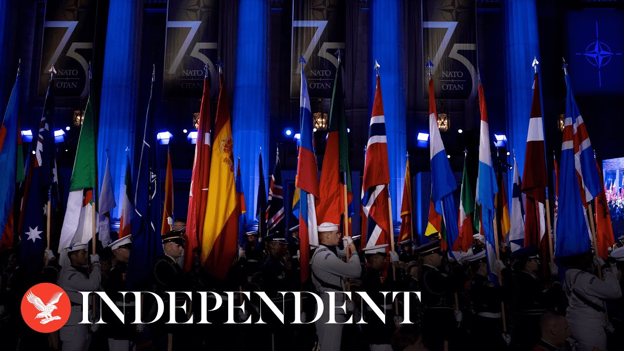 Live: World leaders address Nato summit in Washington DC