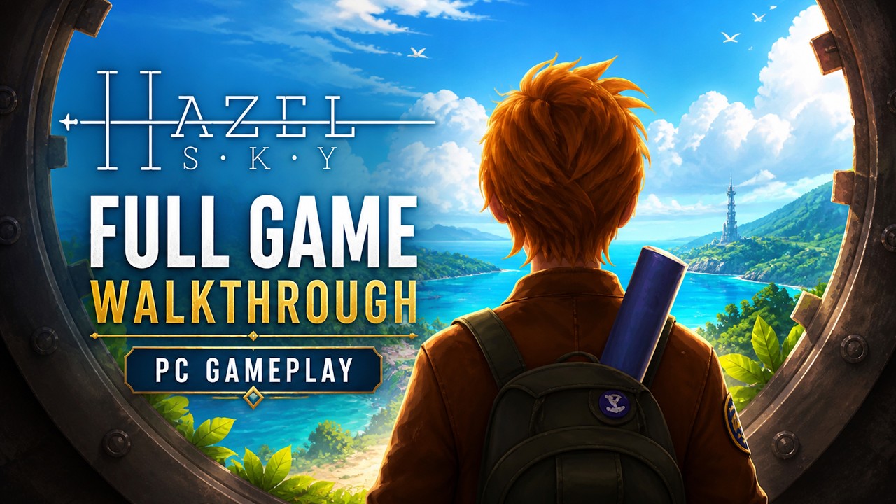 Hazel Sky Full Game Gameplay Walkthrough  PC (2022)