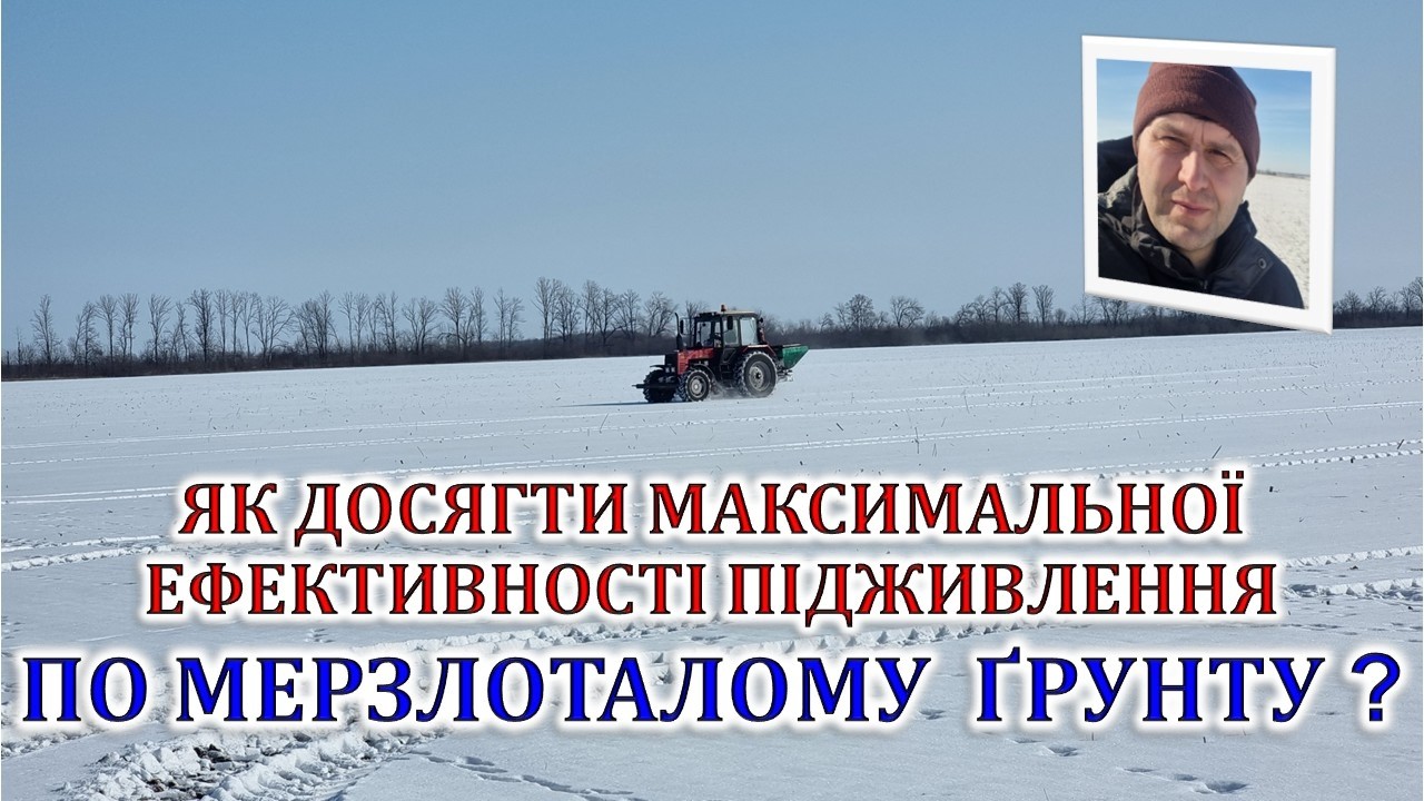 Як досягти максимальної ефективності підживлення по мерзлоталому ґрунту?