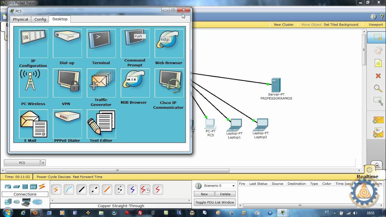 ⚫ Packet Tracer CISCO CCNA - Aula 2 - CASCATEAMENTO DE SWITCH e SERVER DHCP- www.professorramos.com