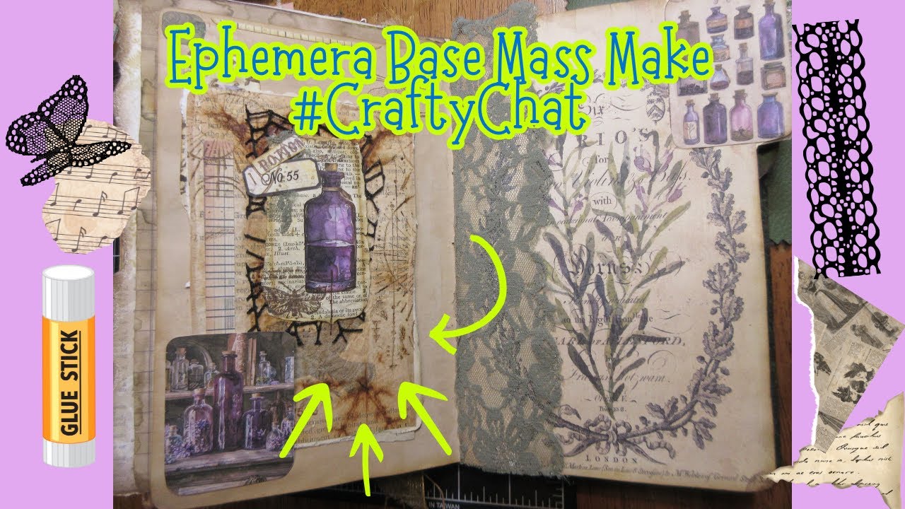Ephemera Base Mass Make Pt. 3   #CraftyChat #craftwithme