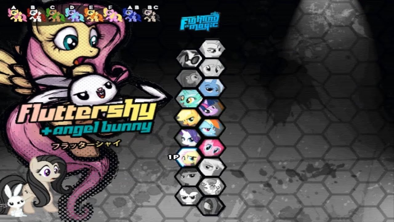 Fighting is Magic Power Root 3.0 (2019) #24/32 - Fluttershy arcade mode