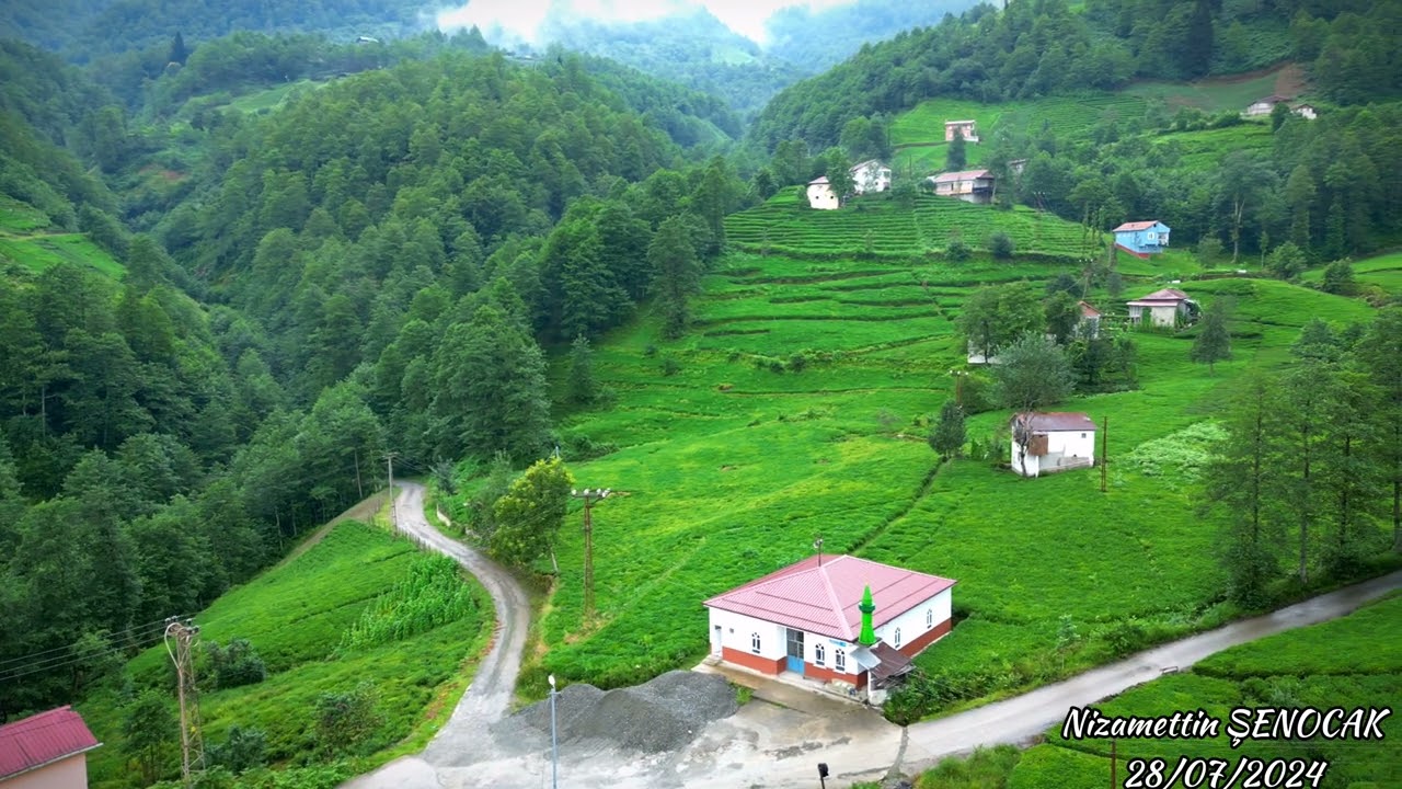 DRONE ÇEKİMİ TRABZON/OF BÖLÜMLÜ MAHALLESİ BELO MEVKİİ