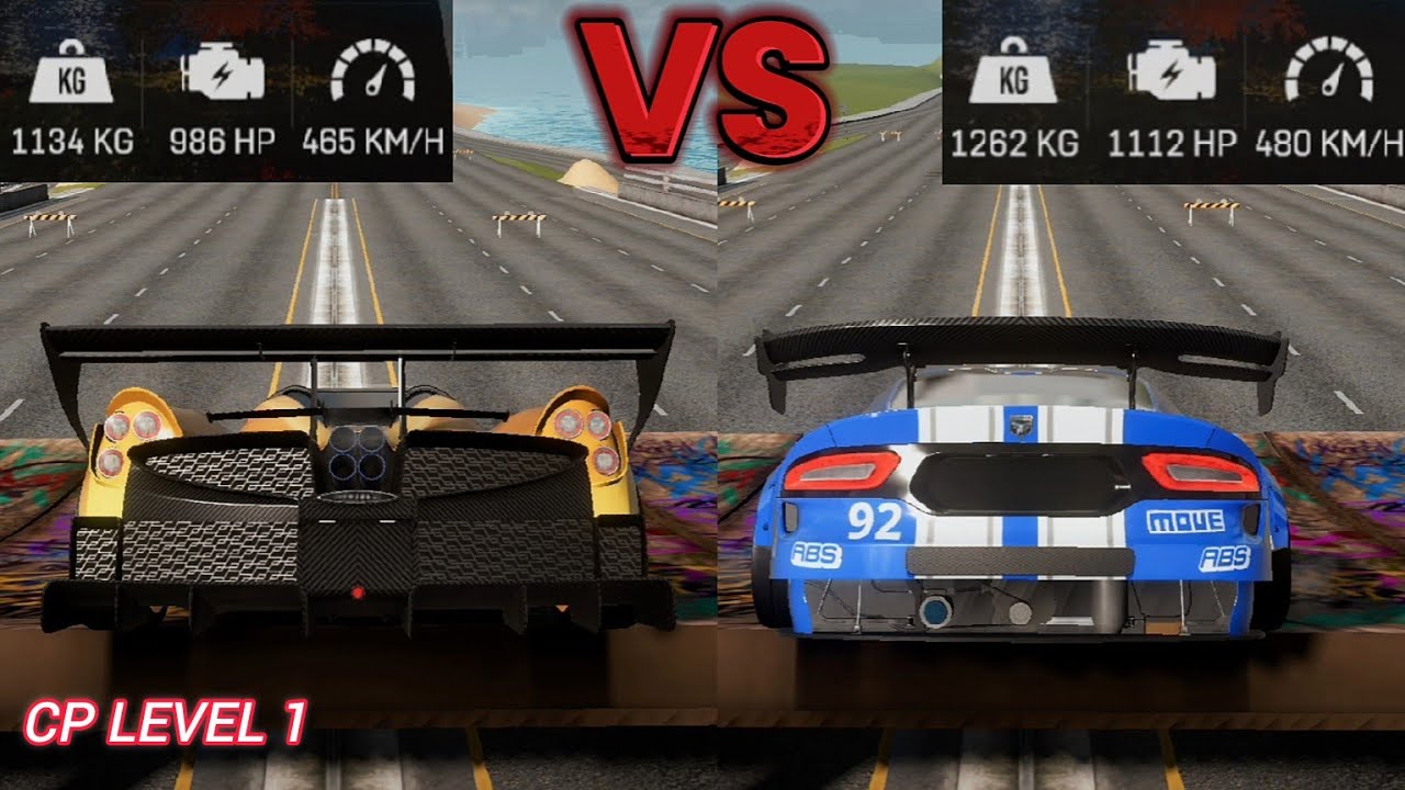 V 1.2.0 - Which one is better? - long track - PAGANI VS VADER DRS - drive zone online