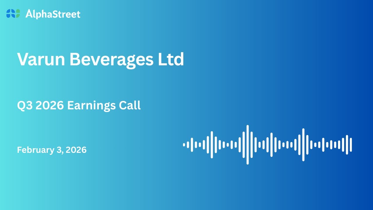 Varun Beverages Ltd Q3 FY2025-26 Earnings Conference Call