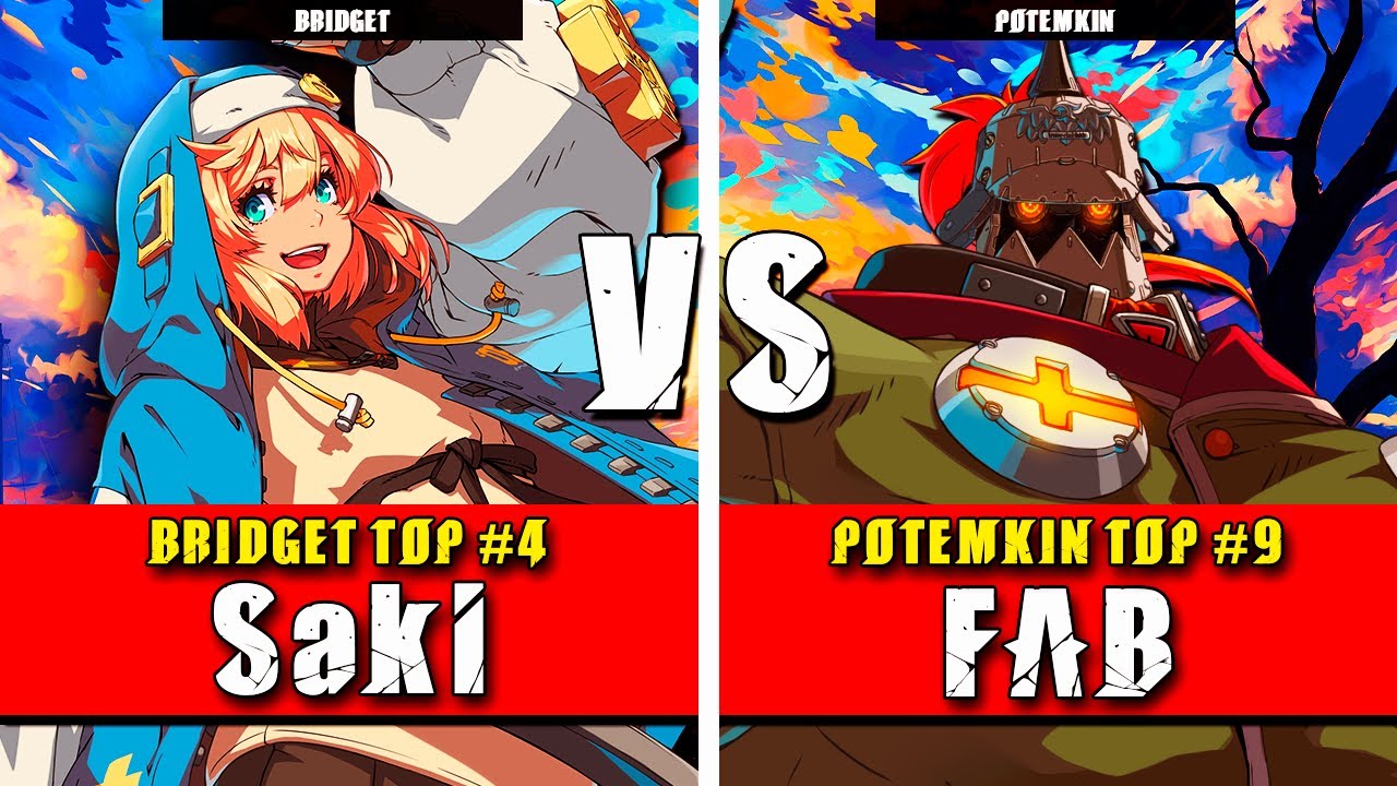 GGST | Saki (Bridget) VS FAB (Potemkin) | Guilty Gear Strive High level gameplay