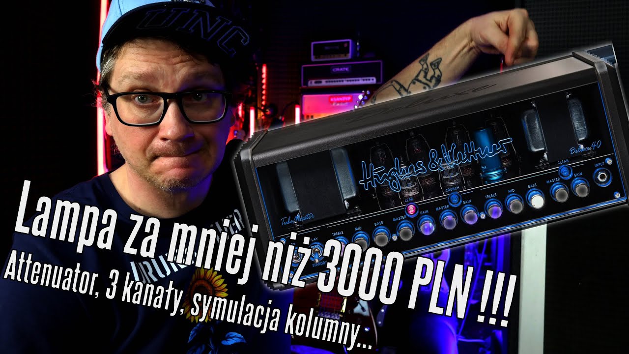 40W lampy za mniej niż 3koła??? - Hughes&Kettner TubeMeister Deluxe 40 - FILMIKI O GITARACH