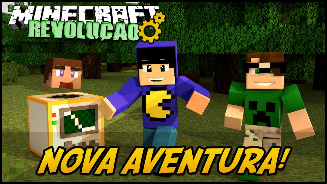 Minecraft: A REVOLUÇÃO - NOVA AVENTURA?! #1