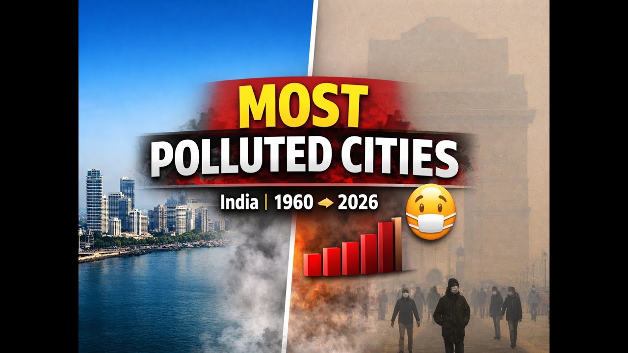 Will India's Air Crisis Get Worse? Top 20 Cities with Worst AQI in 2026? #airpollution