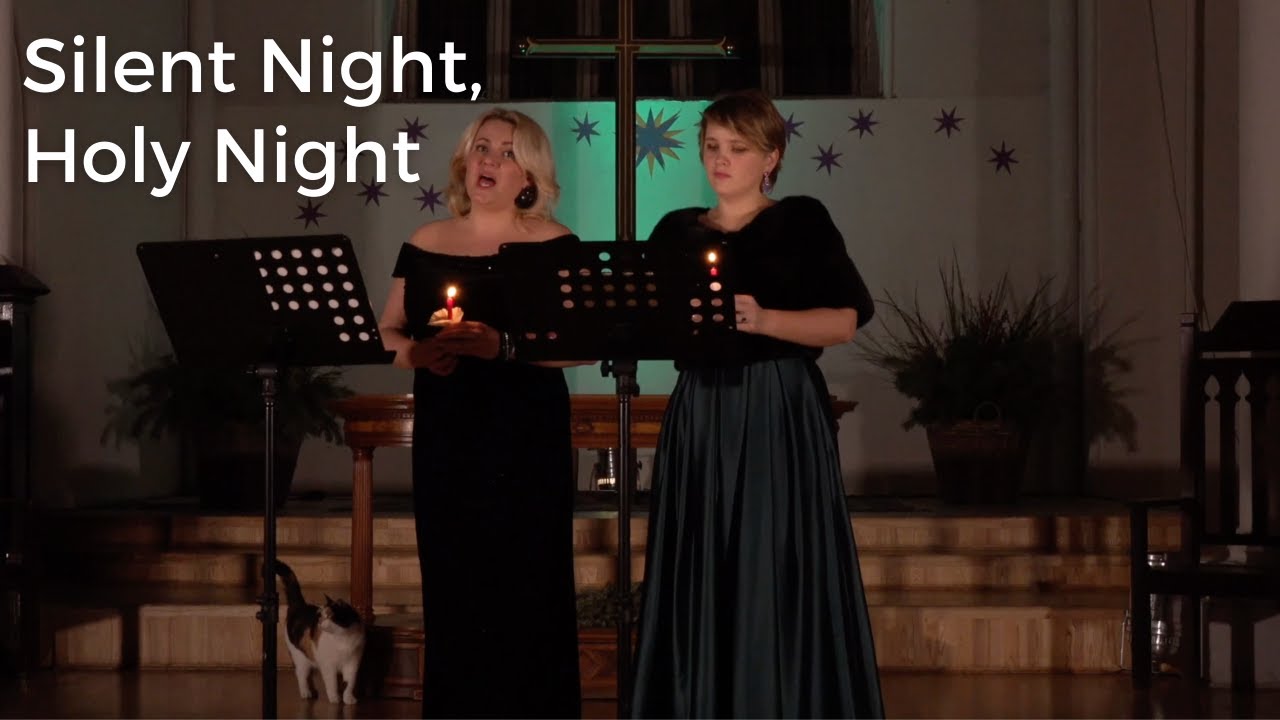 Silent Night, Holy Night - F. Gruber (Organ, Soprano & Mezzo-soprano)