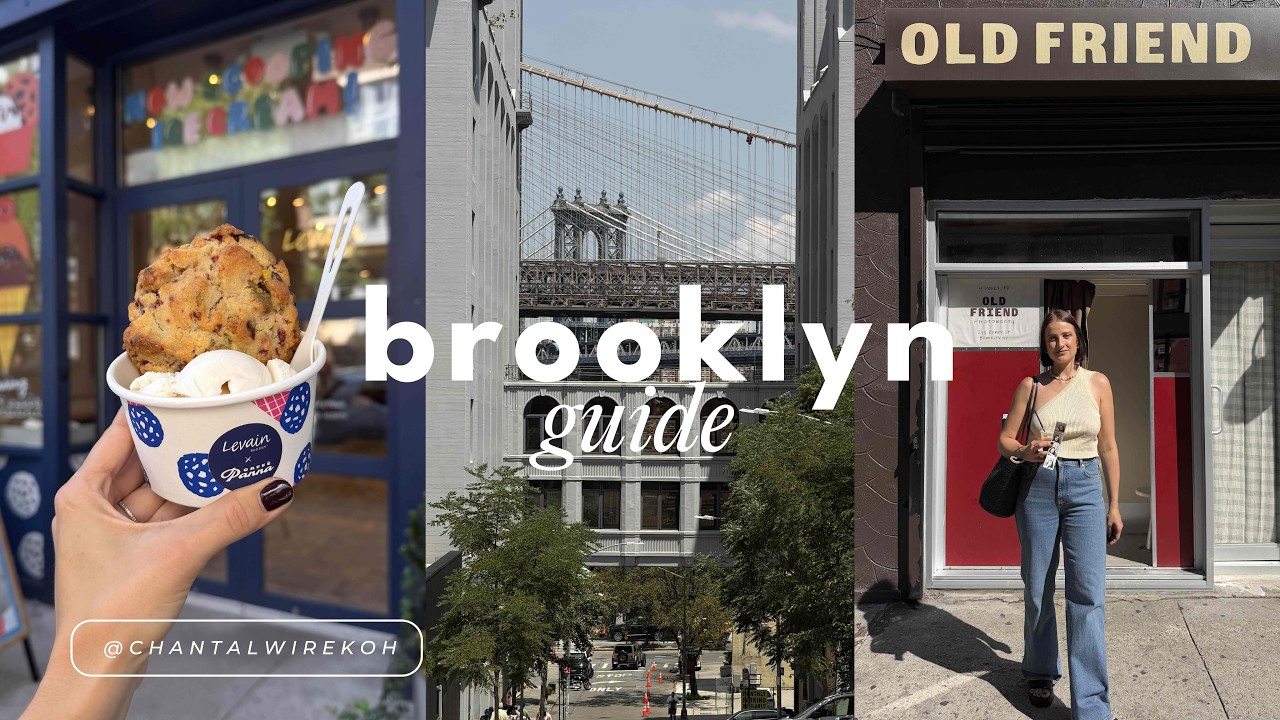 a weekend in brooklyn: the best coffee, skyline views, flea markets, indie shops & outdoor movie