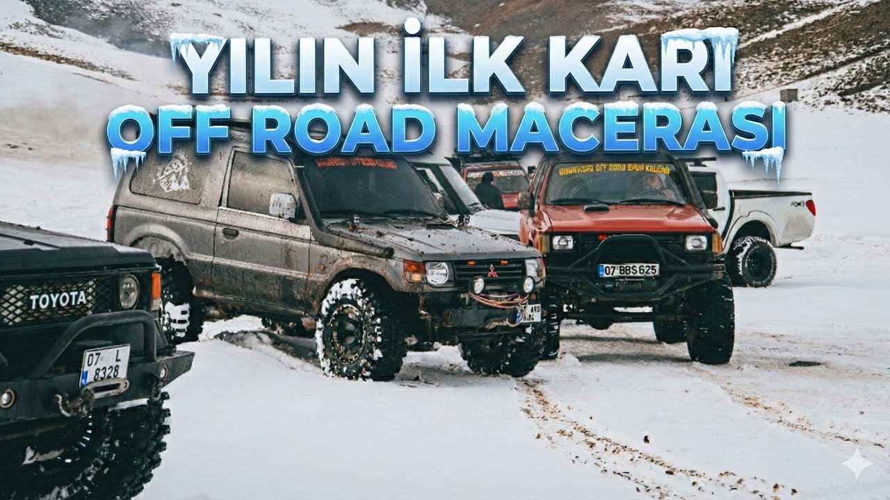 Antalya’da Kar mı? | Gündoğmuş’ta Off-Road